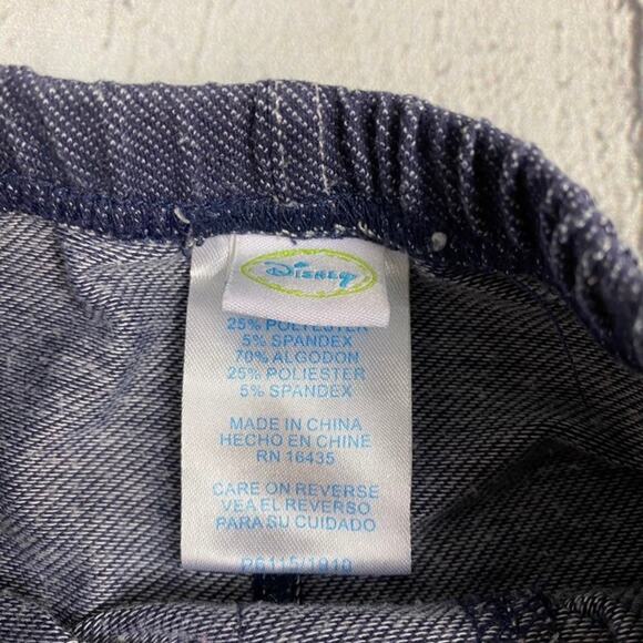 Disney Baby Denim Leggings Jeggings Size 6-9 Months - Picture 2 of 3